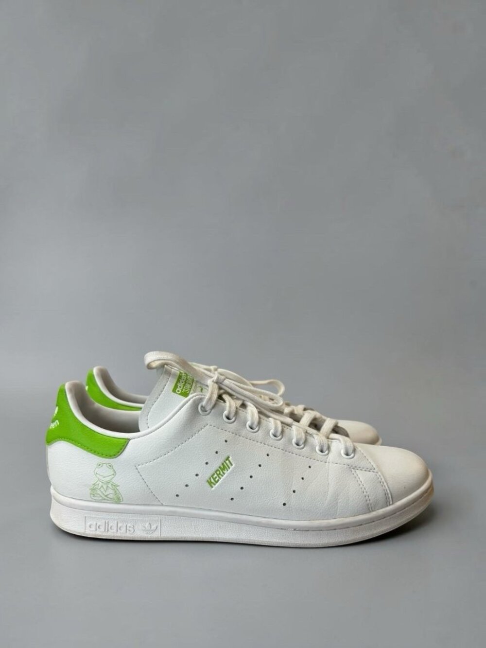 Adidas Stan Smith Disney Kermit The Frog Men's Sneakers Size 11.5 Shoes Muppets
